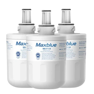 Immagine di Maxblue DA29 00003G Filtro Acqua Frigorifero, Compatibile con Samsung® Aqua Pure Plus 00003G, 00003B, 00003A, DA97 06317A, DA61 00159A, HAFCU1/XAA, HAFIN2, Pacchetto Può Variare (3)