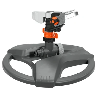 Immagine di Irrigatore a impulso circolare e settori Gardena Premium (su base in plastica): per superfici max 490 m², gittata 12,5m (8135 20)