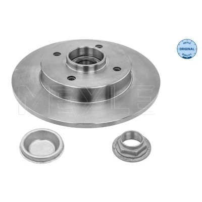 Immagine di MEYLE 11 15 523 4102 Disco freno Assale posteriore 249 9 4 108 pieno con cuscinetto ruota integrato, anello sensore ABS PEUGEOT: 208 I Hatchback