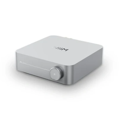 Immagine di WiiM Amp: Amplificatore in Streaming multiroom Compatibile con AirPlay, Google Cast, Alexa HDMI, controllo vocale da Spotify, Amazon Music, Tidal e altro Argento