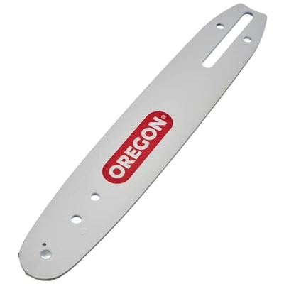 Immagine di Oregon Barra di Guida per Motosega con Lama Reversibile da 10&quot; (25 cm) Supporto Motore A041, Passo a Basso Profilo 3/8&quot;, Calibro 1,3 mm, Compatibile Motoseghe Makita, Ryobi, Greenworks e altro
