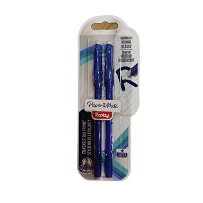 Immagine di Penna a sfera Replay stick M Blu. Confezione da 2