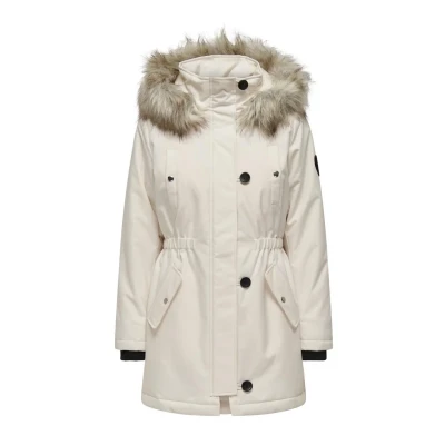 Immagine di ONLY Onliris CC 2023 OTW Cappotto invernale, Donna, Taglia: XS, Eggnog