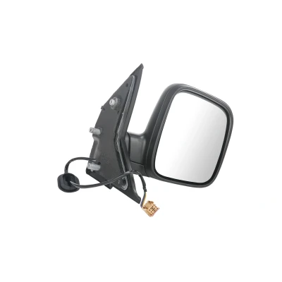 Immagine di specchio retrovisore esterno Tyc 337 0147 Dx nero convesso, termico, per regolazione elettrica VOLKSWAGEN: Multivan 5 (7HM, Transporter