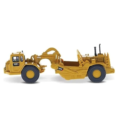 Immagine di Caterpillar Diecast Masters 85134 Scraper 627G, Veicolo da costruzione H0 CAT in scatola di metallo, scala 1:87, ca. 15,5 x 4,5 5,7 cm, 14+, adatto per modellini ferroviari e collezionisti