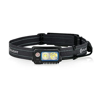 Immagine di OLIGHT ARRAY2 PRO Faro Prestazioni Alte con Funzione Sensore di Movimento della Mano 1500 Lumen Lampada da Testa Torcia Frontale LED per Corsa Notturna Campeggiosterna (Arancione)