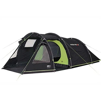 Immagine di High Peak Atmos 3, Tenda Unisex Adulto, Grigio Scuro/Verde, 390 x 180 120/110 cm