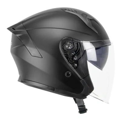 Immagine di SKA P Casco open face, 1MHA JEDI MONO Nero opaco, S (55 56cm)
