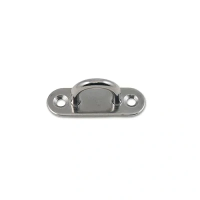 Immagine di Docks GMAR29 Confezione di 2 piastrine con occhielli Acciaio inossidabile Interasse 17 mm 60 x 20