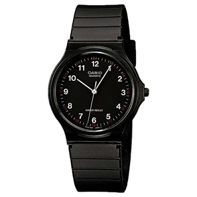 Immagine di Casio Orologio da polso analogico MQ 24 1BLLEG Nero, Bracciale