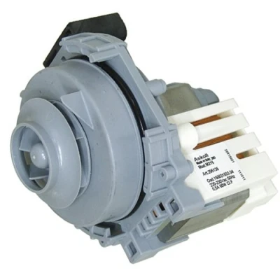 Immagine di Easyricambi Motore Pompa CODICE 256523 C00256523 C00302800 MOTOPOMPA Lavaggio per LAVASTOVIGLIE INDESIT ARISTON SINCRONA + Guarnizione (Senza CHIOCCIOLA)