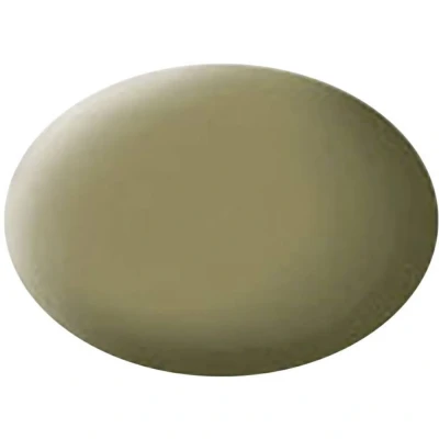 Immagine di Revell 36186 Vernice a base dacqua Marrone Khaki (opaco) Codice colore: 86 colore RAL: 7008 Barattolo 18 ml