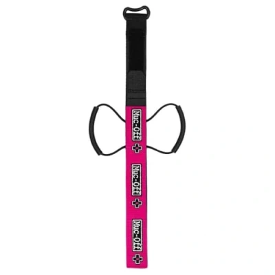 Immagine di Muc Off Utility Frame Strap, Pink Carrier Strap for Bike Tools, Inner Tubes and Ride Essentials Lightweight Easy to Fit Storage Solution