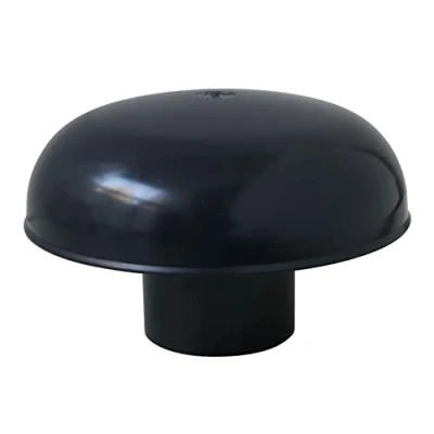 Immagine di First Plast CDVM63A Cappello di Ventilazione Testa Esalatore con rete, Ardesia, diametro interno 63 mm
