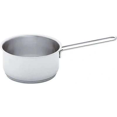 Immagine di Fissler Tegame in acciaio inox 0.5 L, 12 cm, senza coperchio, rivestimento, per fornelli a induzione, colore: argento
