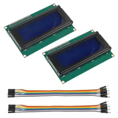 Immagine di HUAREW 2 Pack I2C 2004 modulo display LCD seriale 20x4 compatibie con Raspberry Pi