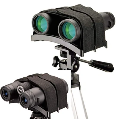 Immagine di Gosky Stabilite Supporto universale per treppiede binoculare da 1/4 a 20, compatibile con tutti i treppiedi