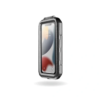 Immagine di INTERPHONE QUIKLOX Custodia Rigida Impermeabile Universale Smartphone fino a 6.9&quot; Supporto Cellulare per Moto, Sistema Modulare