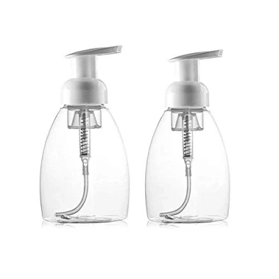 Immagine di Molinter Dispenser di sapone in schiuma per liquido, ricaricabile, con testa a pompa, liquido schiumoso da cucina, bagno, 2 pezzi (300 ml)