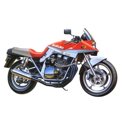 Immagine di TAMIYA 300014065 1:12 Suzuki GSX1100 Katana Custom Tuned, Rosso, Nero, Argento