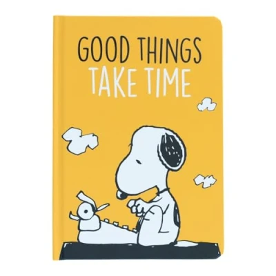 Immagine di Grupo Erik: Quaderno Snoopy Lazy Days A5 con copertina rigida, stickers e tasca espandibile, 192 pagine 100 g/m², Qualità Premium, Gadget