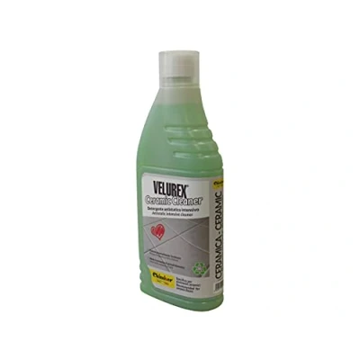 Immagine di Detergente per la pulizia di pavimenti e superfici in ceramica, piastrelle gres porcellanato VELUREX CERAMIC CLEANER Flacone da 1L