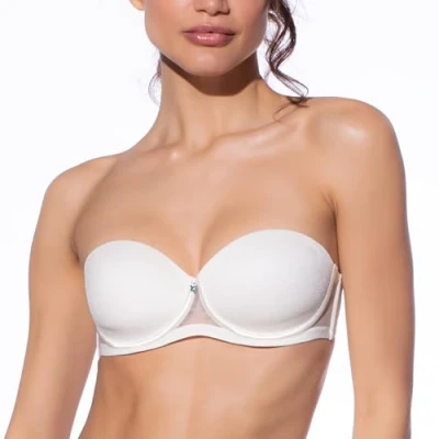 Immagine di Selene Reggiseno Esmeralda con imbottitura ed anello biancaneve 5C