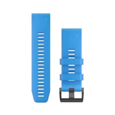 Immagine di Garmin Cinturino, 26mm, QuickFit, Silicone, Cyan Blue