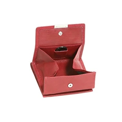 Immagine di LEAS Portafoglio Piccolo Boxed Style con protezione di sicurezza RFID, Vera Pelle, rosso/ciliegia Special Edition&#039;&#039;