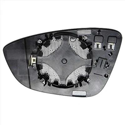 Immagine di TYC 337 0218 1 Vetro Specchio Retrovisore Sx VOLKSWAGEN: Passat B7 Variant, Scirocco III, Eos
