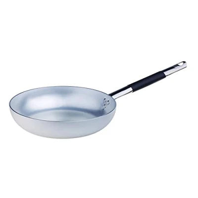 Immagine di Pentole Agnelli ALMC111BC32 Padella Svasata Alta &quot;Saltare&quot; con Manico &quot;Cool&quot;, Argento, 32 cm, 1 Pezzo