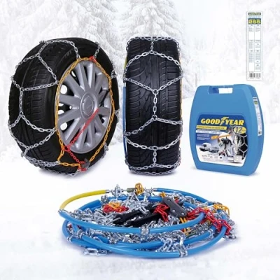 Immagine di Goodyear 77938 Catene neve 12 mm per SUV, furgoni, camper e 4x4, misura 255
