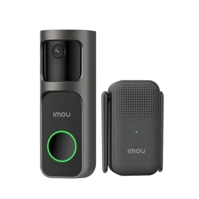 Immagine di Imou Video Doorbell Set 30Pan Lens Camera Wireless Human Detection Two way Talk Motion Sensor con suoneria Impermeabile, durata della batteria 120 giorni