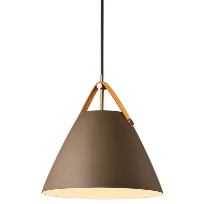 Immagine di DFTP by Nordlux Lampada a sospensione Strap, metallo beige, 27 cm