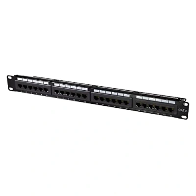 Immagine di LogiLink NP0004A 24 Porte Patch panel 483 mm (19) CAT 6 1 U