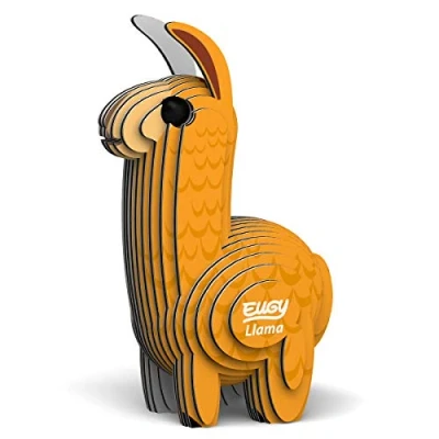 Immagine di EUGY 034 Lama. Eco Friendly 3D Paper Puzzle