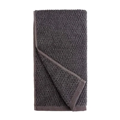 Immagine di Everplush Set asciugamani 55% cotone Zero Twist, antracite (grigio scuro), 4 pezzi