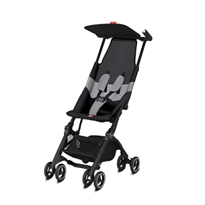Immagine di gb Gold Passeggino Pockit+ Air All Terrain, Ultracompatto, 0 22 kg, Dalla Nascita a circa 4 anni, Velvet Black