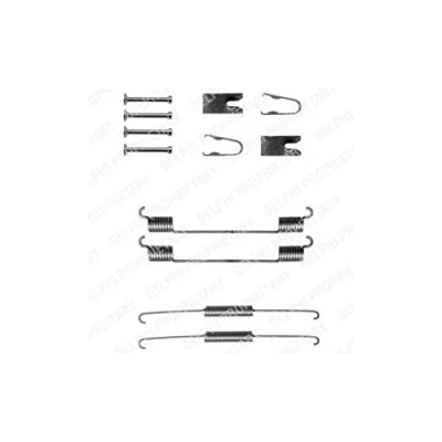 Immagine di Kit accessori, Ganasce freno DELPHI LY1265