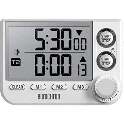 Immagine di Eurochron EDT 8002 Timer Bianco digitale