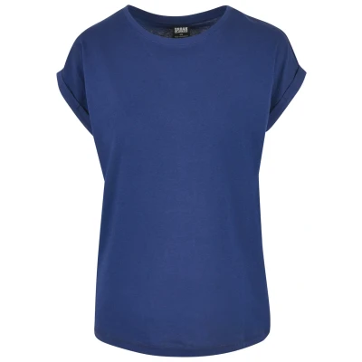 Immagine di Urban Classics Extended Shoulder Tshirt basic, Donna, Taglia: XL, Spaceblue