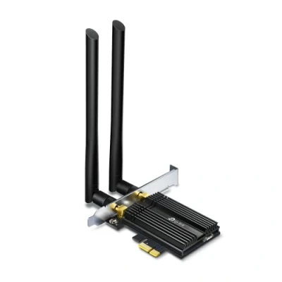 Immagine di TP Link Scheda di Rete Wireless Wi Fi con Bluetooth 5.2, AX3000 6 PCIe, supporta solo Windows 10 (64 bit), Archer TX50E