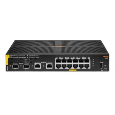 Immagine di Hpe aruba 6000 12g class4 poe 2g/2sfp 139w switch 12 porte r8n89a