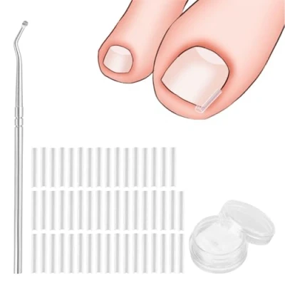 Immagine di zoerbufan Set di Unghie Incarneato 51 pz, Unghia Incarnita Alluce Utensili Per Incarnite Strumento Unghie, Sollevatore