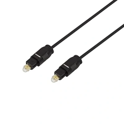 Immagine di Digital Audio Cavo LogiLink Toslink 3.00 m Nero (opaco)