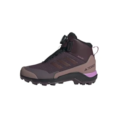 Immagine di adidas Performance Terrex Winter MID BOA Unisex Scarpa da hiking per bambini, Taglia: 34, Shadow maroon/wonder red/pulse lilac Sintetico / tessuto
