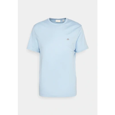 Immagine di GANT REG Shield Tshirt basic, Uomo, Taglia: 5XL, Capri blue