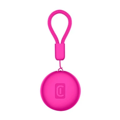 Immagine di Cellularline TRACY TAG Trova Oggetti Compatibile con Apple iOS Find Me Accessori Airtag Batteria sostituibile (durata 1 anno) Resistente a polvere ed acqua Rosa
