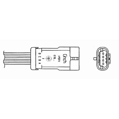 Immagine di NGK 0020 Sonda lambda riscaldato 4 RENAULT: CLIO 3, Modus / Grand