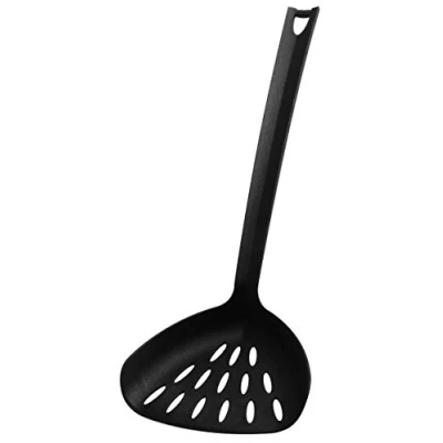 Immagine di Fackelmann 40241 Wok Cucchiaio da Cucina in plastica per pentole e padelle rivestite (Colore: Nero), quantità: 1 Pezzo